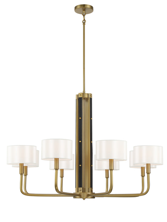 Minka-Lavery - 2788-695 - Eight Light Chandelier - Chelsea - Soft Brass