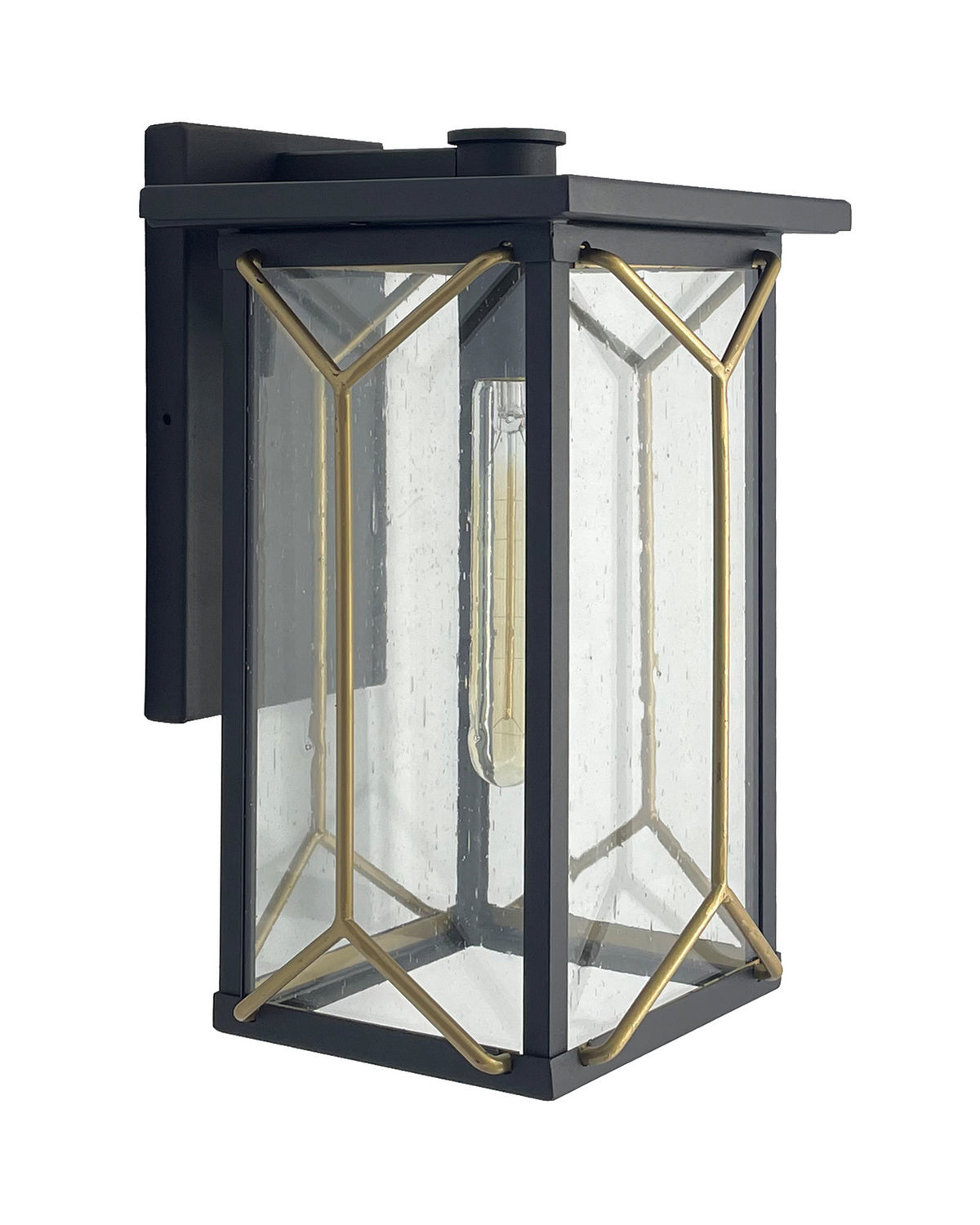 Minka-Lavery - 72803-727 - One Light Outdoor Wall Mount - Hillside Manor - Sand Coal And Mystic Gold