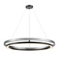 DVI Lighting - DVP40849EB+BN-CCT - LED Foyer Pendant - Cybele Cct - Ebony And Satin Nickel