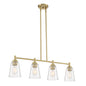 Designers Fountain - 95738-BG - Four Light Island Pendant - Westin - Brushed Gold