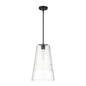 Designers Fountain - D230M-12P-MB - One Light Pendant - Ingo - Matte Black