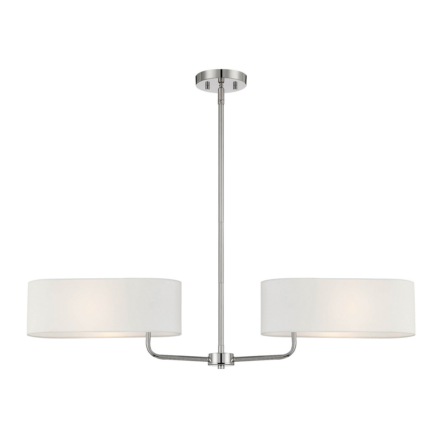 Designers Fountain - D253M-IS-PN - Two Light Island Pendant - Midtown - Polished Nickel