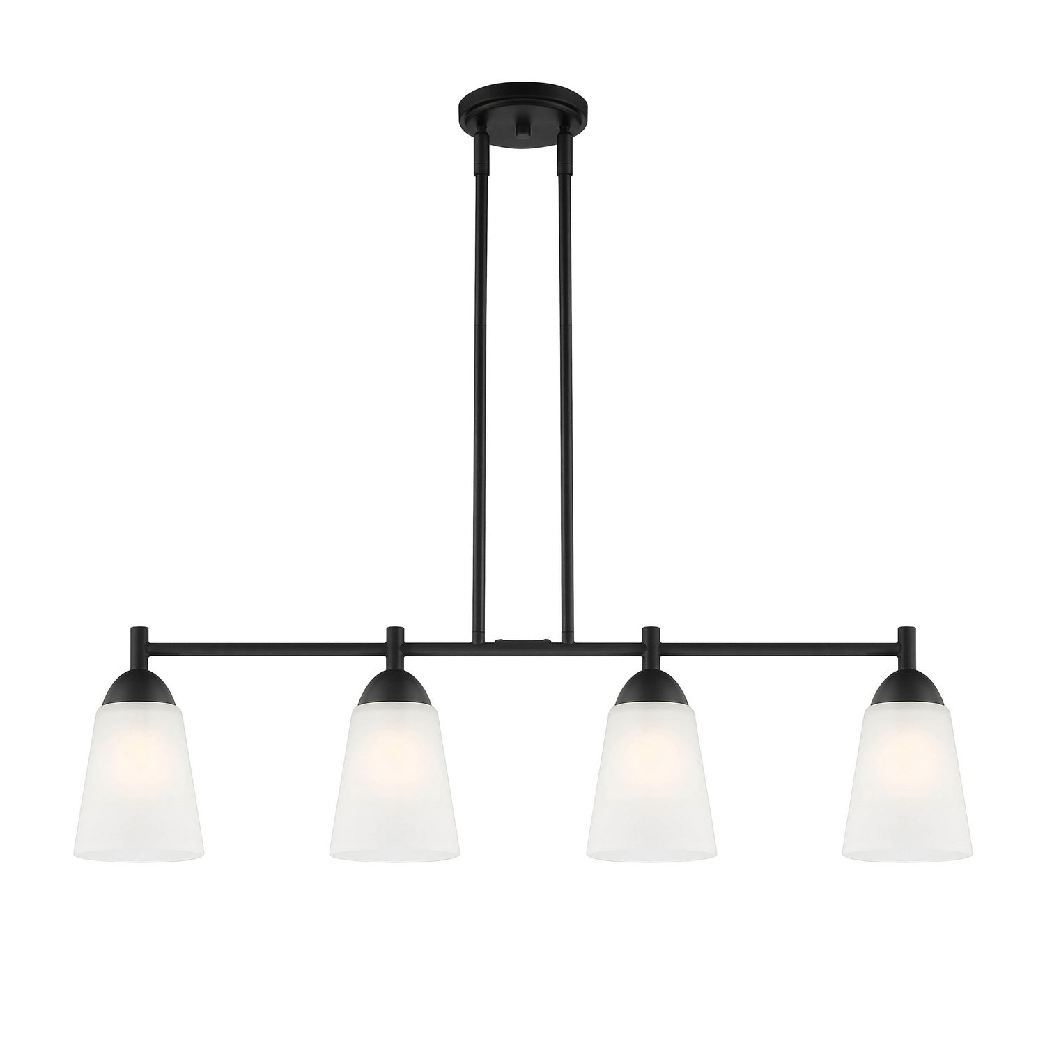 Designers Fountain - D267M-IS-MB - Four Light Island Pendant - Malone - Matte Black