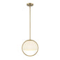 Designers Fountain - D274M-12P-BG - One Light Pendant - Eterna - Brushed Gold