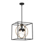 Designers Fountain - D276M-15P-MB - Four Light Pendant - Kew Gardens - Matte Black