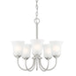 Designers Fountain - D278M-5CH-BN - Five Light Chandelier - Bronson - Brushed Nickel