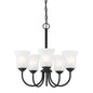 Designers Fountain - D278M-5CH-MB - Five Light Chandelier - Bronson - Matte Black