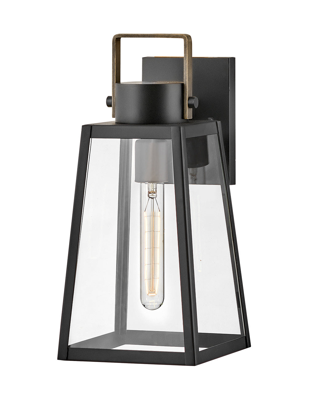 Lark - 82000BK - LED Wall Lantern - Hugh - Black