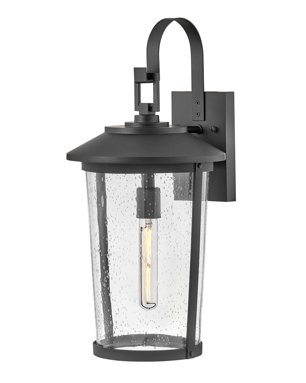 Lark - 82025BK - LED Wall Lantern - Banks - Black