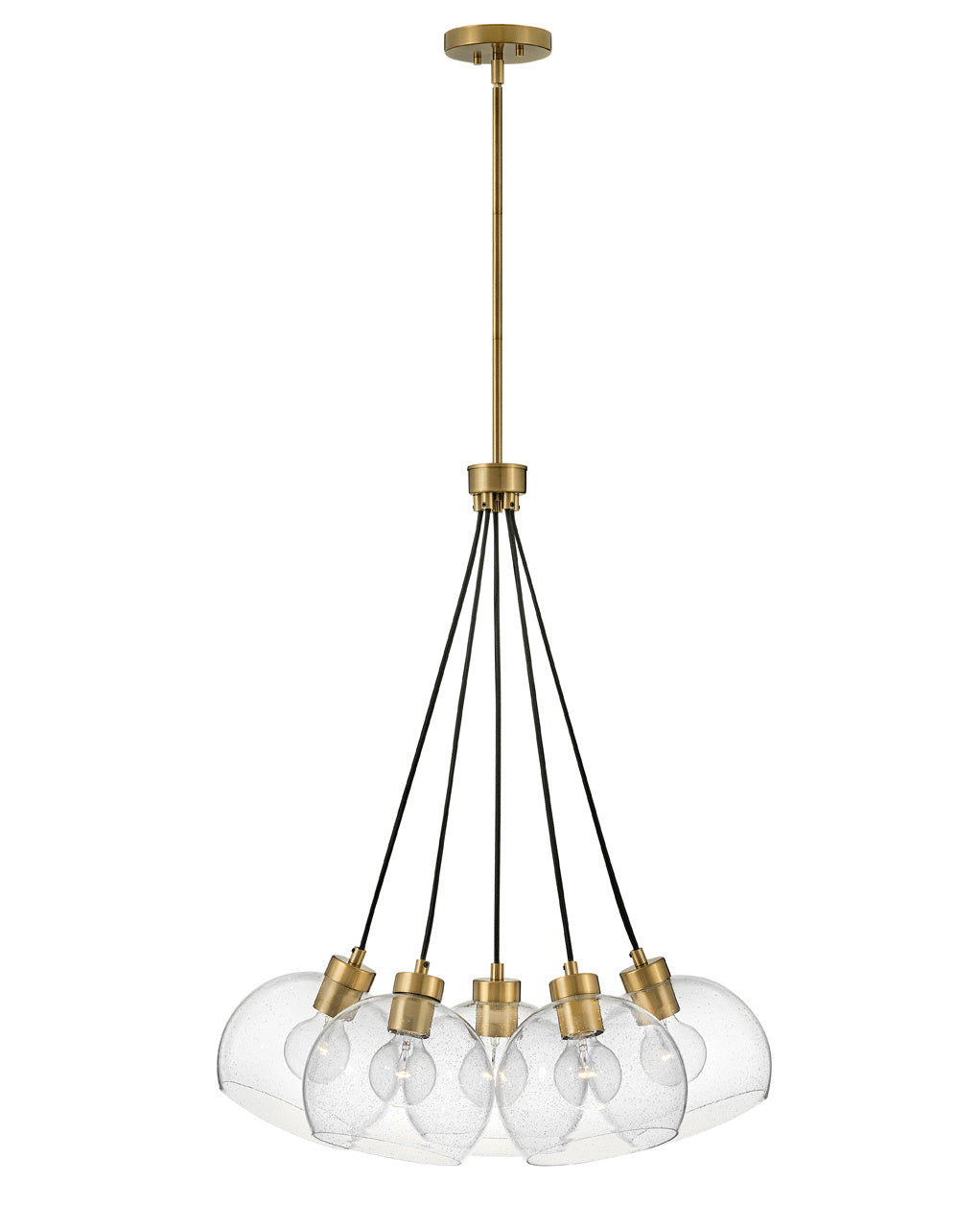 Lark - 83015LCB - LED Pendant - Rumi - Lacquered Brass