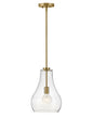 Lark - 83117LCB - LED Pendant - Frankie - Lacquered Brass