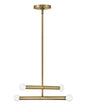 Lark - 83194LCB - LED Pendant - Millie - Lacquered Brass