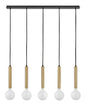 Lark - 83206LCB - LED Linear Chandelier - Bobbie - Lacquered Brass