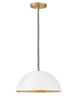 Lark - 83307MW - LED Pendant - Lou - Matte White