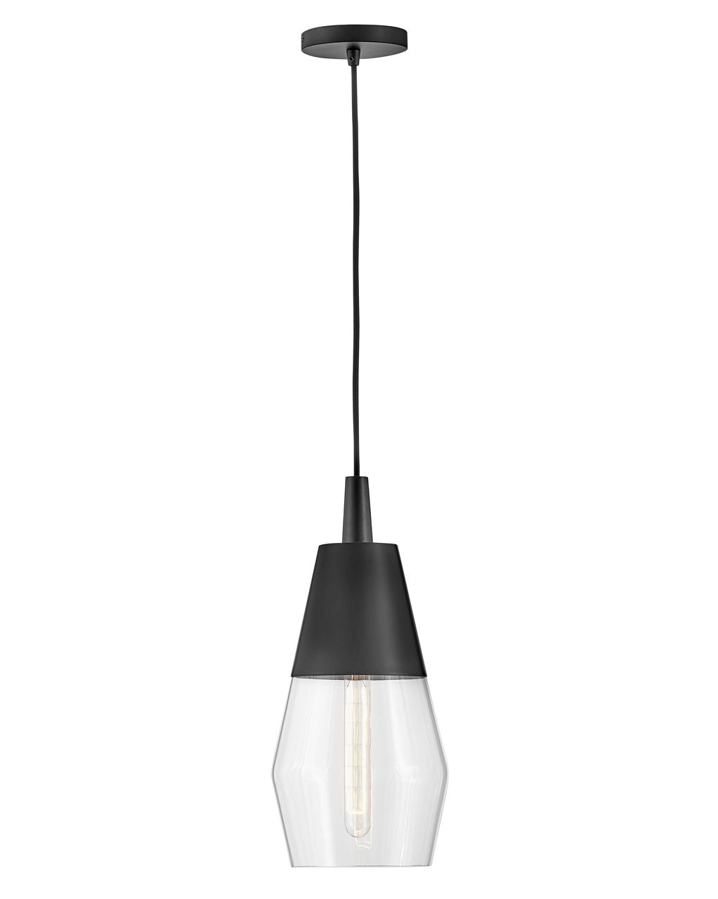 Lark - 83397BK - LED Pendant - Livie - Black