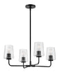 Lark - 83454BK - LED Chandelier - Kline - Black