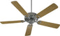 Quorum - 143525-9 - 52"Patio Fan - Estate Patio - Galvanized