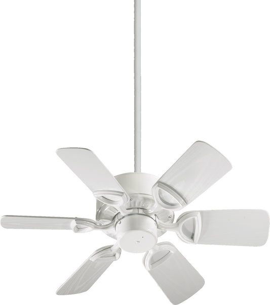 Quorum - 143306-6 - 30"Patio Fan - Estate Patio - White