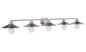 Craftmade - 12546BNK5 - Five Light Vanity - Isaac - Brushed Polished Nickel