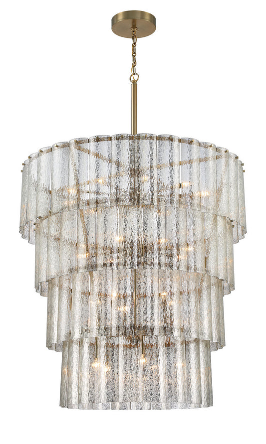 Craftmade - 48628-SB - 28 Light Chandelier - Museo - Satin Brass