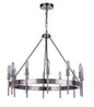 Craftmade - 54312-BNK - 12 Light Chandelier - Larrson - Brushed Polished Nickel