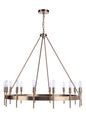 Craftmade - 54314-SB - 14 Light Chandelier - Larrson - Satin Brass