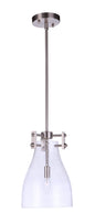Craftmade - 55891-BNK - One Light Mini Pendant - Chardonnay - Brushed Polished Nickel