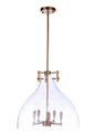 Craftmade - 55895-SB - Five Light Pendant - Chardonnay - Satin Brass