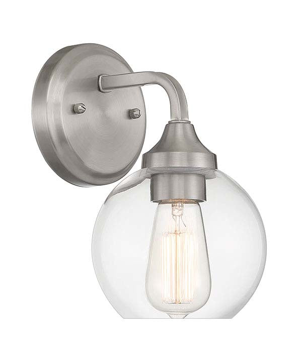 Craftmade - 56201-BNK - One Light Wall Sconce - Glenda - Brushed Polished Nickel