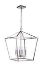 Craftmade - 56336-BNK - Four Light Foyer Pendant - Flynt II - Brushed Polished Nickel