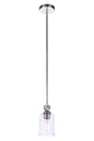 Craftmade - 56491-BNK - One Light Mini Pendant - Romero - Brushed Polished Nickel