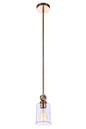 Craftmade - 56491-SB - One Light Mini Pendant - Romero - Satin Brass