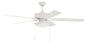 Craftmade - OS119W5 - 60"Outdoor Ceiling Fan - Outdoor Super Pro 119 - White
