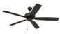 Craftmade - OS60ESP5 - 60"Ceiling Fan - Outdoor Super Pro 60 - Espresso
