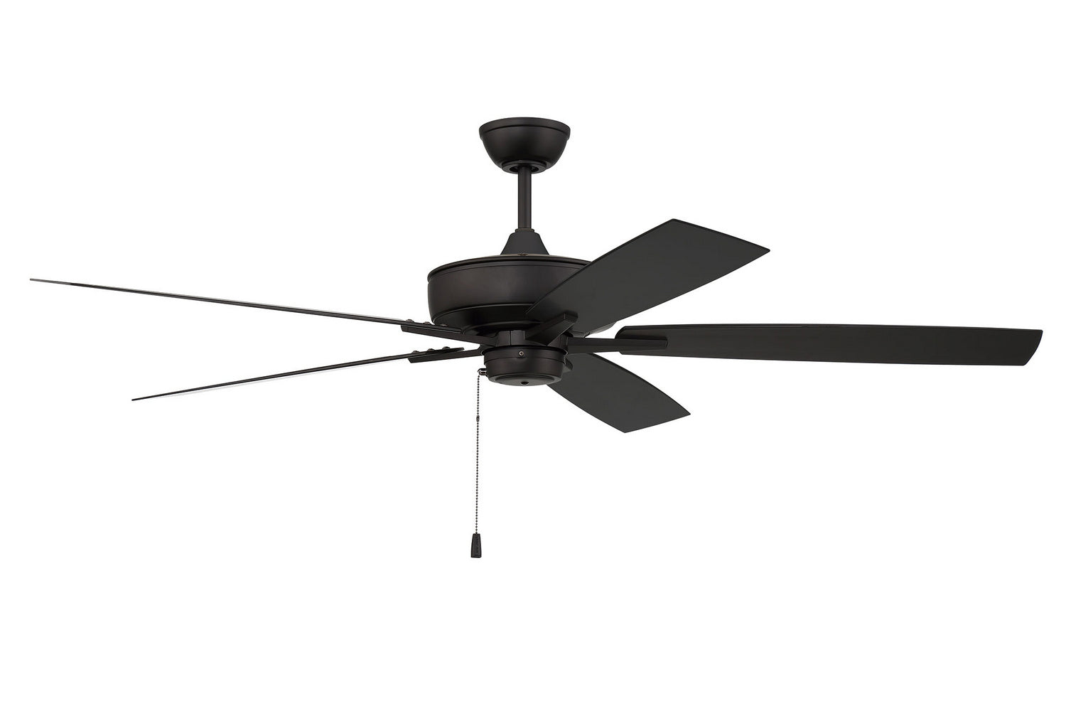 Craftmade - OS60FB5 - 60"Ceiling Fan - Outdoor Super Pro 60 - Flat Black