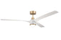 Craftmade - PHB60SB3 - 60"Ceiling Fan - Phoebe - Satin Brass