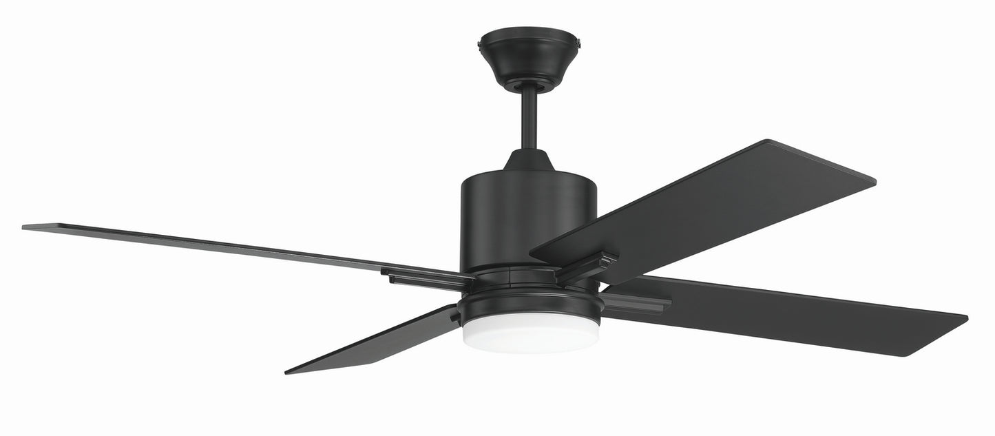 Craftmade - TEA52FB4 - 52"Ceiling Fan - Teana - Flat Black