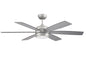 Craftmade - TRV52PN6 - 52"Ceiling Fan - Trevor - Painted Nickel