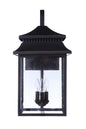 Craftmade - ZA3134-TB - Three Light Outdoor Wall Mount - Crossbend - Textured Black