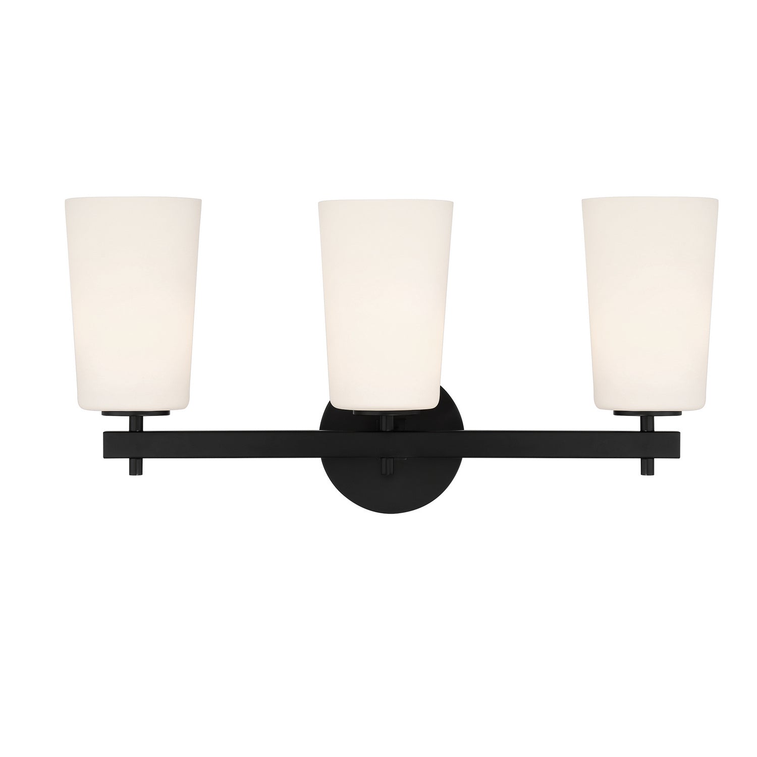 Crystorama - COL-103-BK - Three Light Wall Sconce - Colton - Black