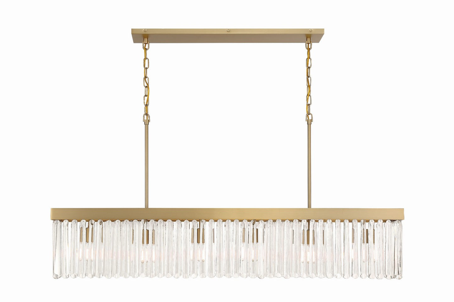 Crystorama - EMO-5407-MG - Six Light Chandelier - Emory - Modern Gold