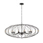 Crystorama - ZUC-A9039-EB-GA - Ten Light Chandelier - Zucca - English Bronze / Antique Gold