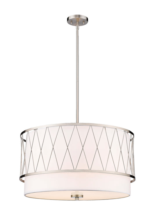 Z-Lite - 198-24BN - Four Light Pendant - Dalton - Brushed Nickel