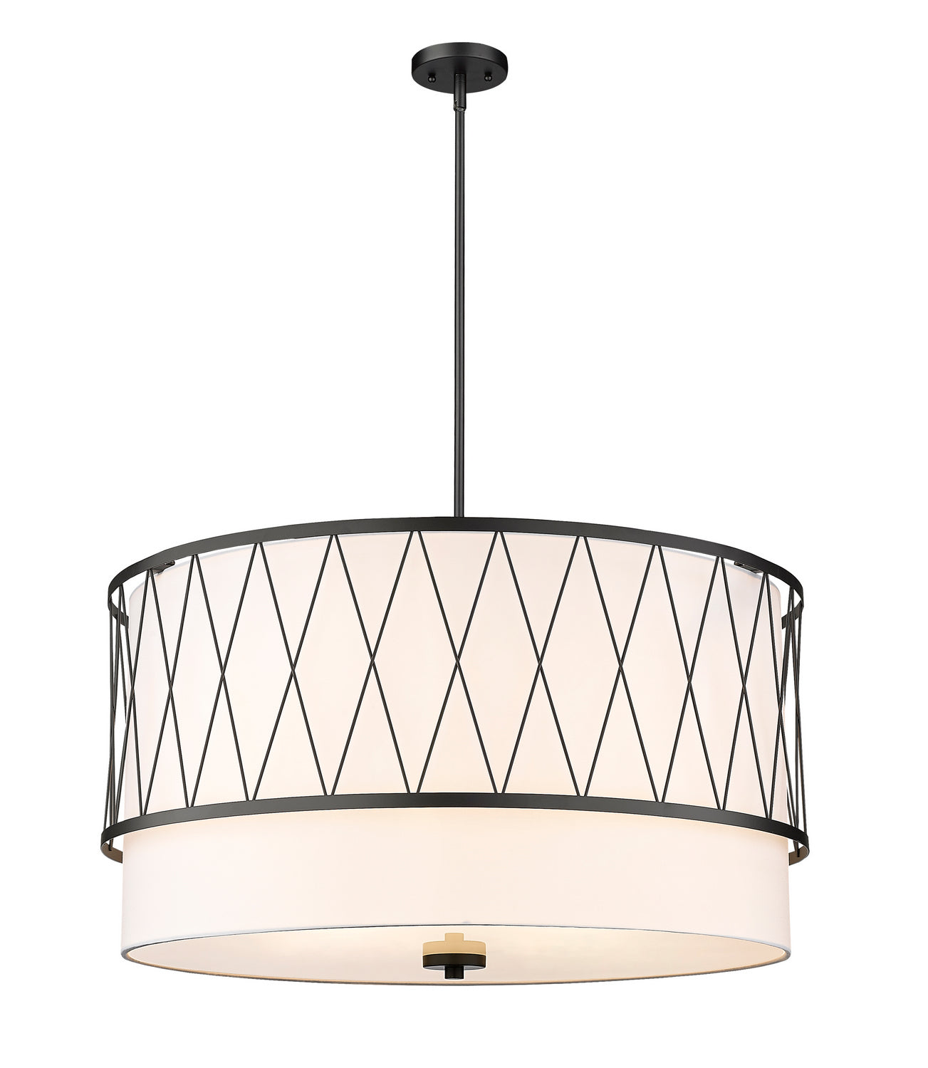 Z-Lite - 198-32MB - Five Light Pendant - Dalton - Matte Black