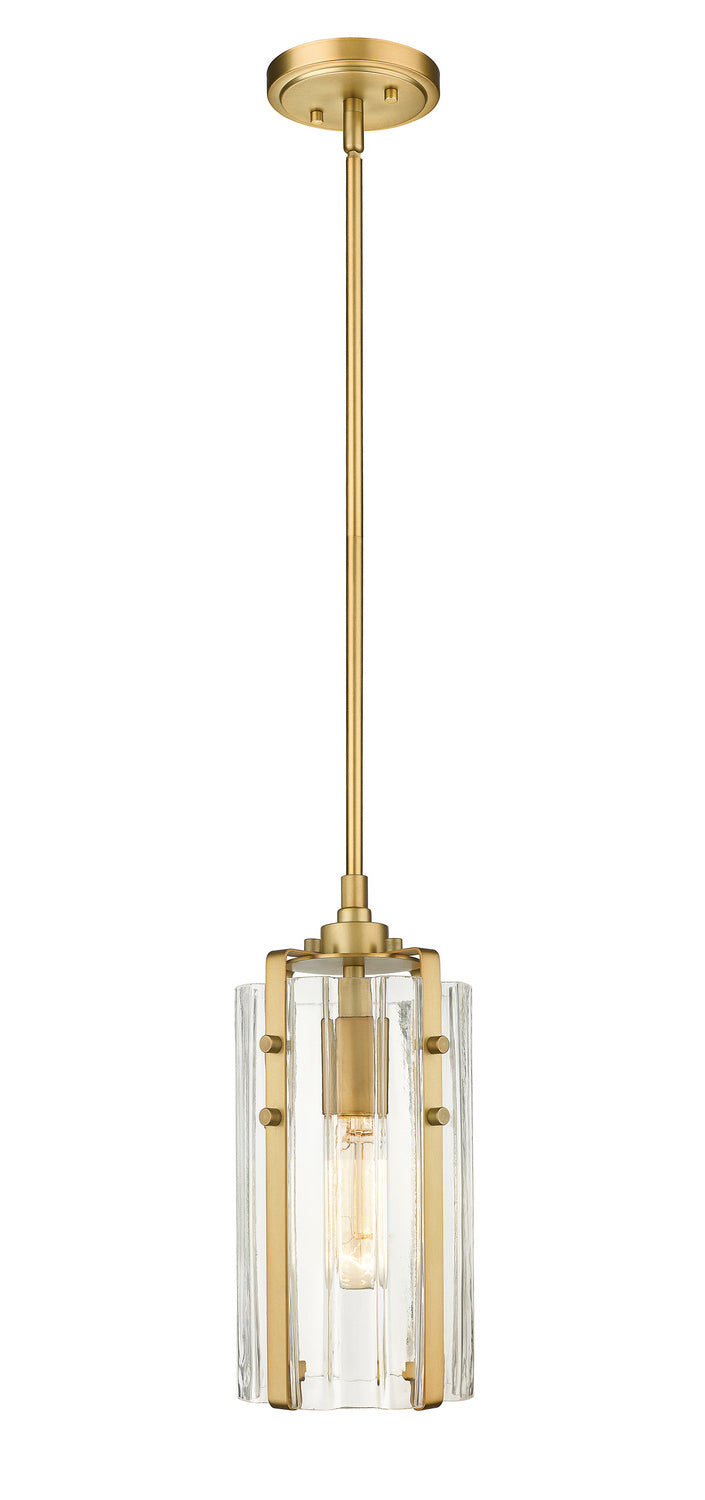 Z-Lite - 3036MP-RB - One Light Pendant - Alverton - Rubbed Brass