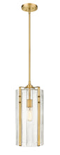 Z-Lite - 3036P8-RB - One Light Pendant - Alverton - Rubbed Brass