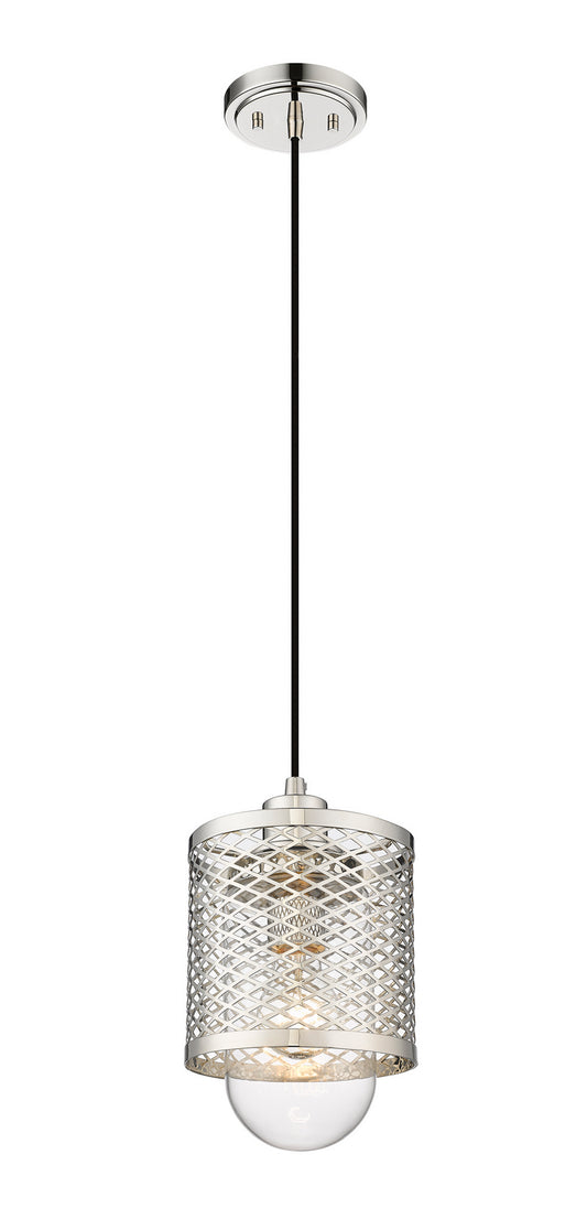 Z-Lite - 3037MP-PN - One Light Pendant - Kipton - Polished Nickel