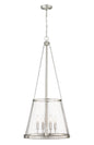 Z-Lite - 341P18-BN - Four Light Pendant - Prescott - Brushed Nickel