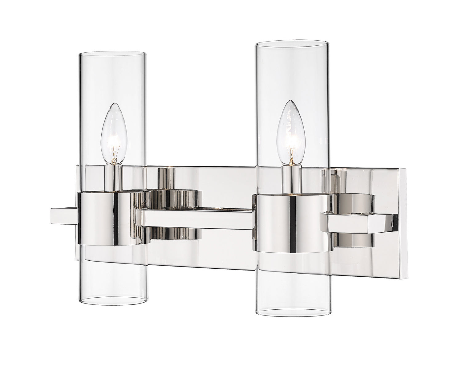 Z-Lite - 343-2V-PN - Two Light Vanity - Lawson - Polished Nickel