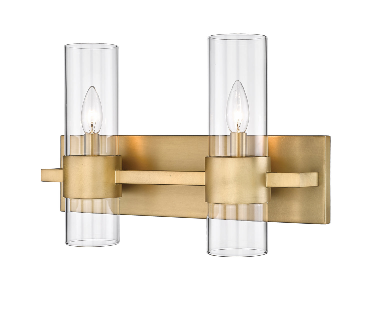 Z-Lite - 343-2V-RB - Two Light Vanity - Lawson - Rubbed Brass